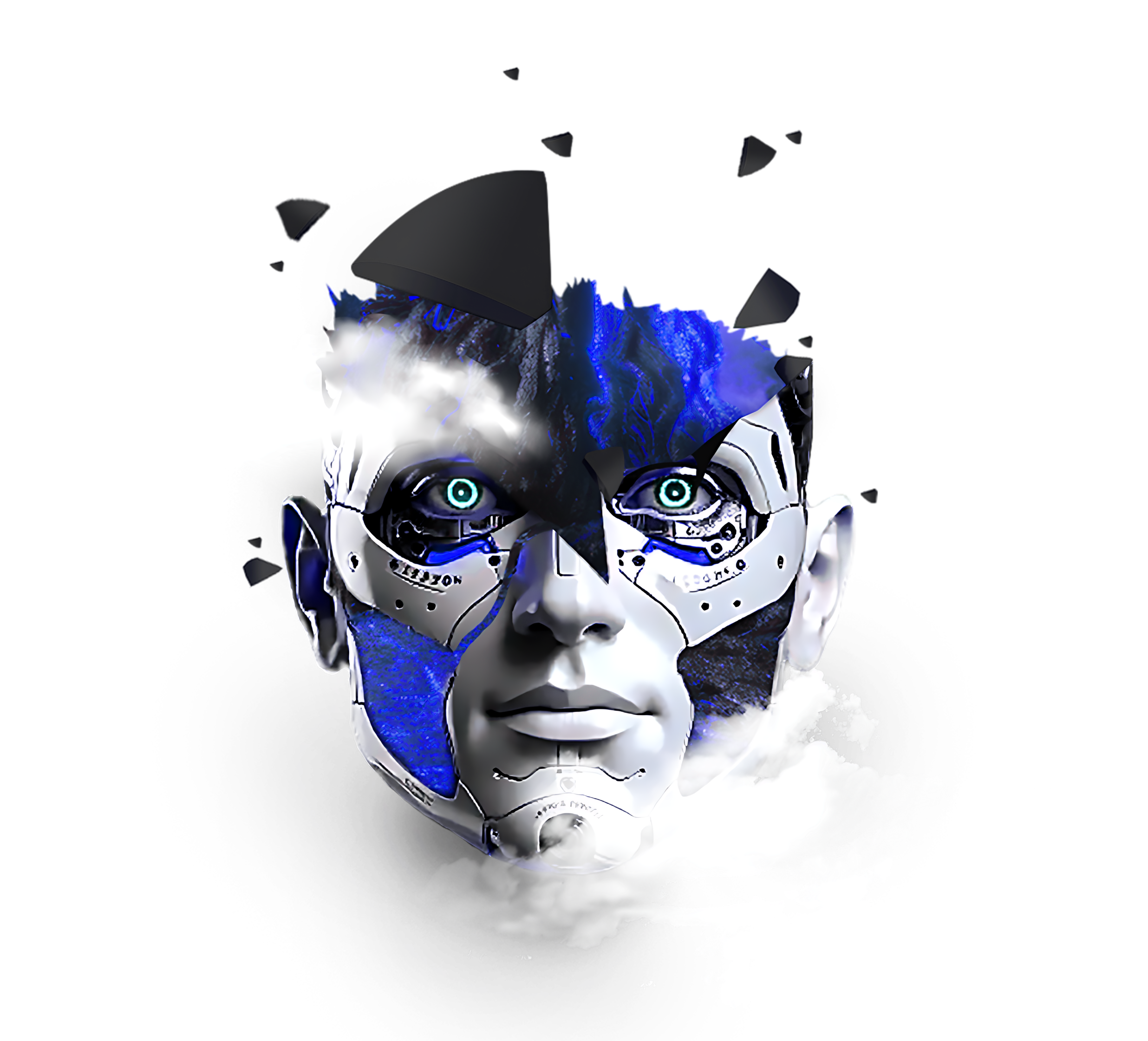 Grok AI mascot with XAI800T token presale information